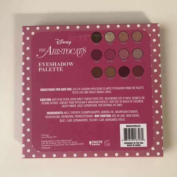 Taste Beauty Disney Aristocats Marie Eyeshadow Palette 0.63 Oz - Picture 3 of 6
